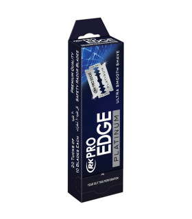 Pack 100 Cuchillas RK Pro Edge Platinum Doble Filo - 1