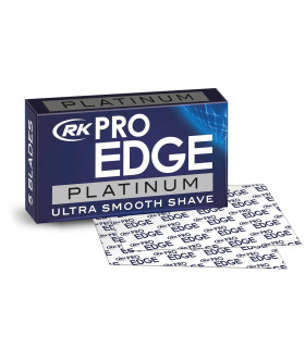 Pack 100 Cuchillas RK Pro Edge Platinum Doble Filo - 2