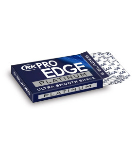 Pack 100 Cuchillas RK Pro Edge Platinum Doble Filo - 3