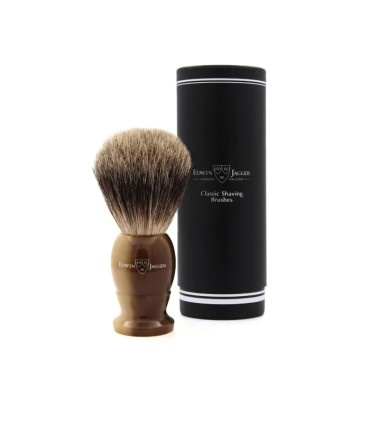 Brocha de Afeitar Tejón Best Badger Edwin Jagger Cuerno - 4