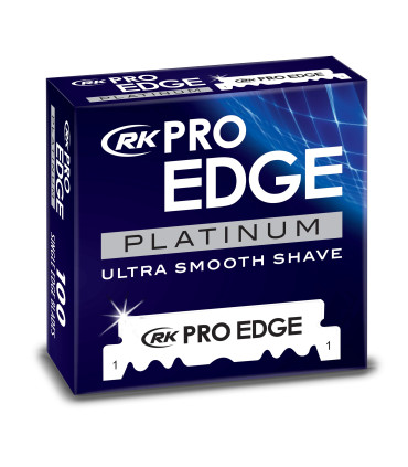 Pack 100 Cuchillas Partidas RK Pro Edge Platinum - 1