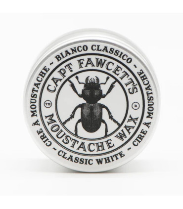 Cera Bigote Captain Fawcett Bianco Classico 15ml - 2