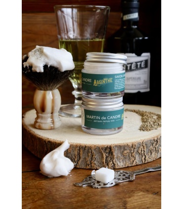 Jabón de Afeitar Absinthe Martin de Candre 50 g - 4