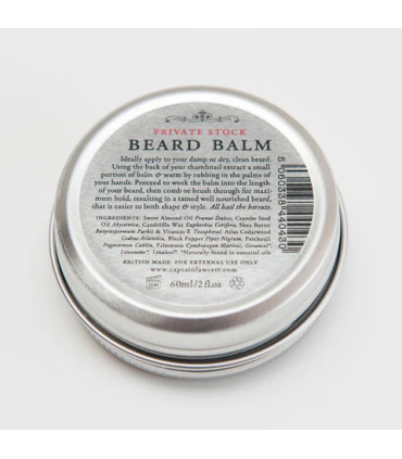 Bálsamo Barba Private Stock Captain Fawcett 60ml - 4
