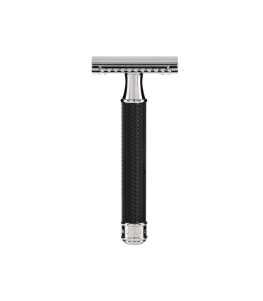 Maquinilla de Afeitar MÜHLE R89 Negra Peine Cerrado Traditional - 1