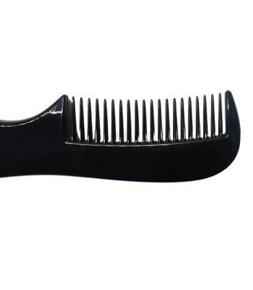 Peine Mini Bigote Resina Negra SensaBien - 4