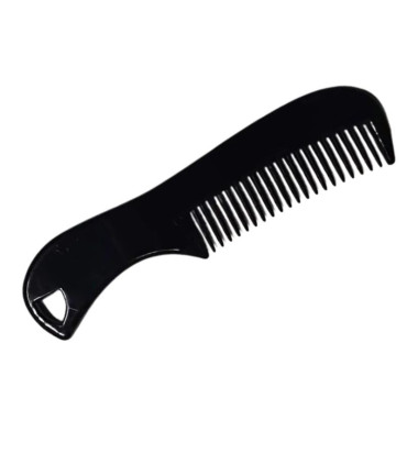Peine Mini Bigote Resina Negra SensaBien - 1