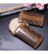 Peine Artesanal para Barba Madera Sándalo Doble Cara SensaBien - 3