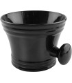 Taza Afeitado con Asa Negra Plástico SensaBien