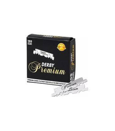 100 Cuchillas de Afeitar Partidas Derby Black Premium - 1