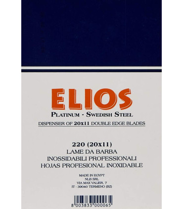 220 Cuchillas de Afeitar Doble Filo Elios - 3