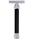 Maquinilla de Afeitar Merkur 38C Mango Negro Peine Cerrado - 2