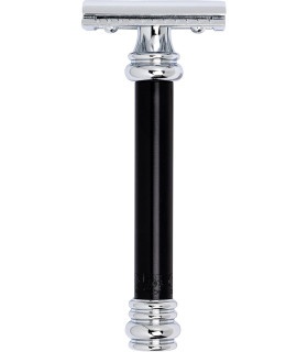 Maquinilla de Afeitar Merkur 38C Mango Negro Peine Cerrado - 2