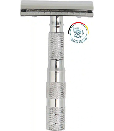 Maquinilla de Afeitar Merkur 933C Viaje con Estuche de Cuero - 5