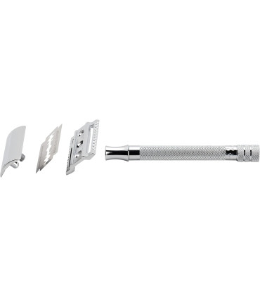 Maquinilla de Afeitar Clásica Merkur 23C Peine Cerrado - 4