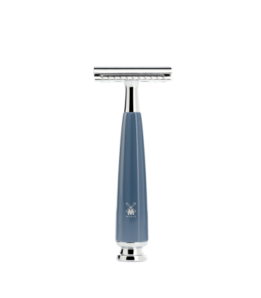 Set Afeitado Mühle Brocha Tejón Puro y Maquinilla Clásica Rytmo Azul Petrol - 3