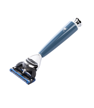 Maquinilla de Afeitar Mühle Gillette Mach3 Azul Petrol Rytmo - 2