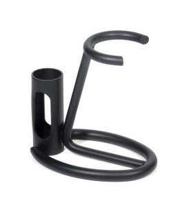 Soporte para Maquinilla y Brocha de Afeitar Negro Omega - 1