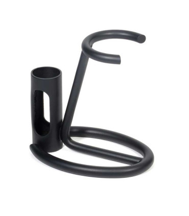 Soporte para Maquinilla y Brocha de Afeitar Negro Omega - 1