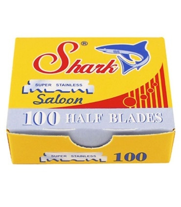 100 Cuchillas de Afeitar Partidas Shark Saloon - 1