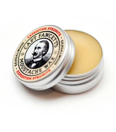 Cera para Bigote Sándalo Extra Fuerte Captain Fawcett 15ml - 1
