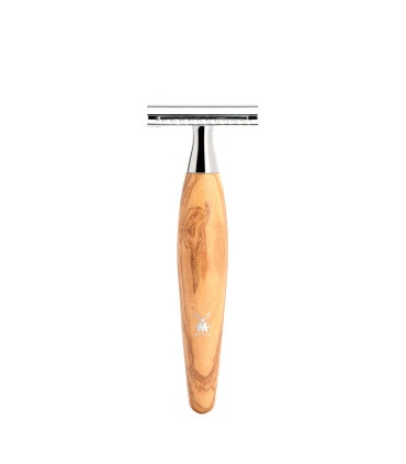 Set Afeitado Mühle Brocha Tejón Fino y Maquinilla Clásica Madera Olivo Kosmo - 3