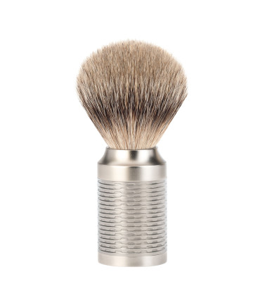 Set Afeitado Mühle Brocha Tejón Punta Plata y Maquinilla Rocca - 3