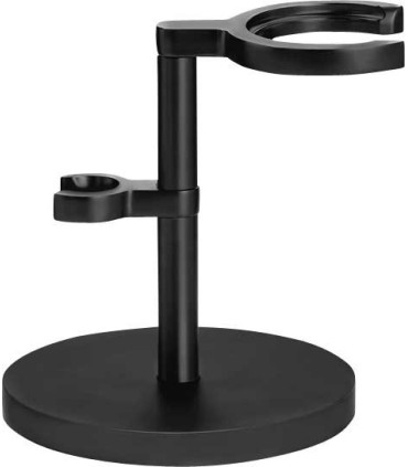 Soporte Brocha y Maquinilla Serie Rocca Jet Mühle Negro - 1