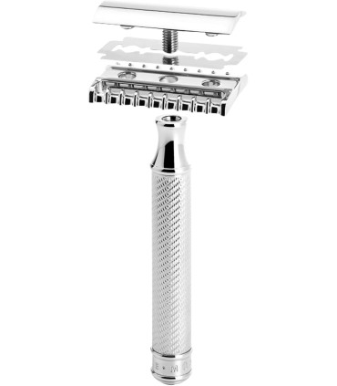 Maquinilla de Afeitar MÜHLE Traditional Peine Abierto Cromada -2