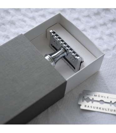 Maquinilla Afeitar Clásica Mühle Rosegold Traditional Peine Abierto - 3
