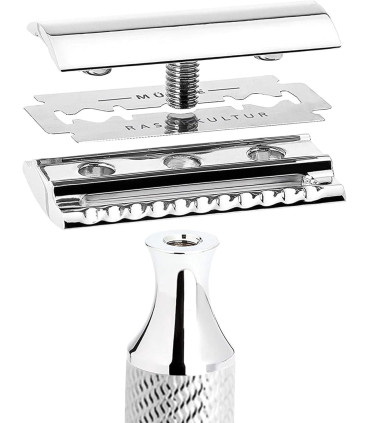 Maquinilla Afeitar Mühle R89 Cromada Peine Cerrado - 2