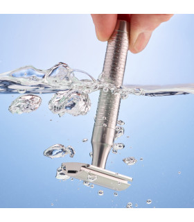 Maquinilla de Afeitar MÜHLE Rocca Inox Satinado Peine Cerrado - 3