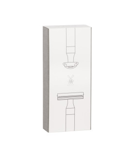 Maquinilla de Afeitar Clásica Mühle Rocca Negro/Cromo Peine Cerrado - 5