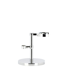Soporte Cromado Brocha y Maquinilla de Afeitar Hexagon Mühle - 1 Soporte Cromado Brocha y Maquinilla de Afeitar Hexagon Mühle - 1