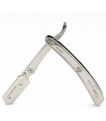 Navaja Barbero Parker SRX Mango Inox - 3