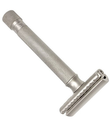 Maquinilla de Afeitar Clásica Variant Satinada Ajustable Parker VAR-SC - 2