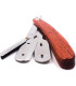 Navaja Barbero Parker Acero Inoxidable SRRW Madera Roble - 2