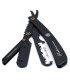 Navaja Barbero Parker Acero Inoxidable Negra SRXBLK - 3
