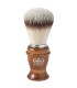 Brocha de Afeitar Omega Pelo Sintético "Hi Brush" Madera - 1