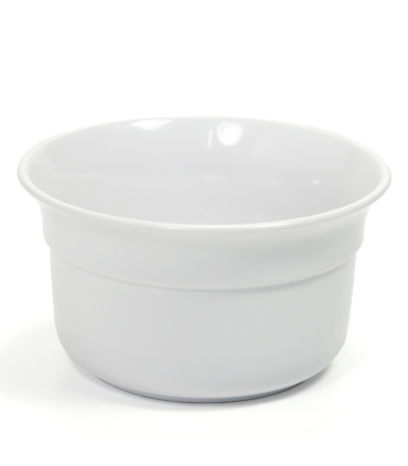 Bol de Afeitado Blanco Plastico Omega - 1