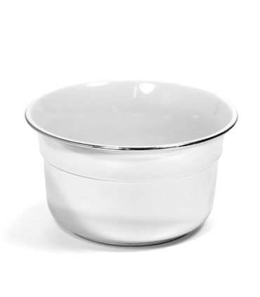 Bol de Afeitado Cromado Plástico Omega - 1