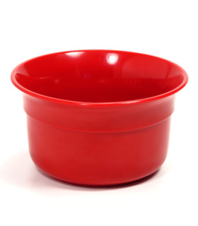Bol de Afeitado Rojo Plástico Omega - 1 Bol de Afeitado Rojo Plástico Omega - 1