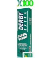 Pack 100 Cuchillas Derby Extra Doble Filo