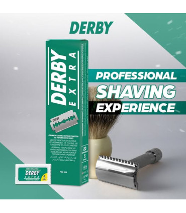 100 Cuchillas de Afeitar Derby Extra Doble Hoja - 3