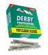 100 Cuchillas de Afeitar Derby Professional Hoja Partida - 1