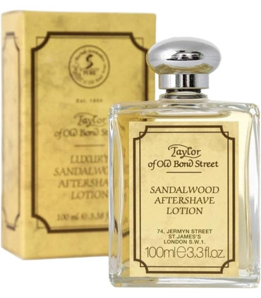 Aftershave Loción Sándalo Taylor of Old Bond Street 100ml - 1