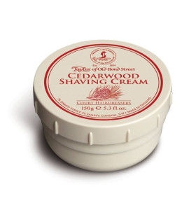 Crema de Afeitar Cedro Taylor of Old Bond Street 150g - 1 Crema de Afeitar Cedro Taylor of Old Bond Street 150g - 1