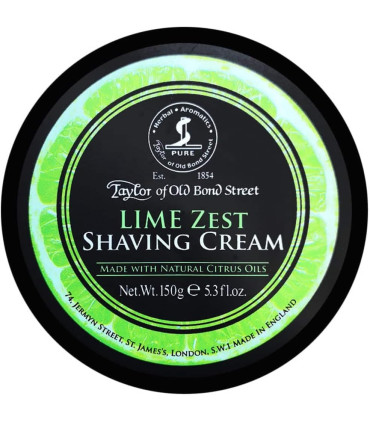 Crema de Afeitar Lime Zest Taylor of Old Bond Street 150g - 1
