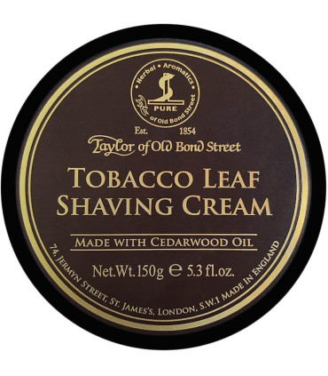 Crema de Afeitar Tobacco Leaf Taylor of Old Bond Street 150g - 1