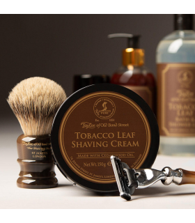Crema de Afeitar Tobacco Leaf Taylor of Old Bond Street 150g - 2 Crema de Afeitar Tobacco Leaf Taylor of Old Bond Street 150g - 2
